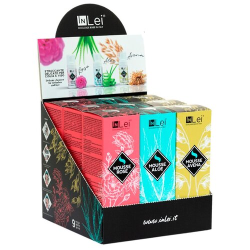 InLei® Пенка для очистки и ухода за натуральными и наращенными ресницами 