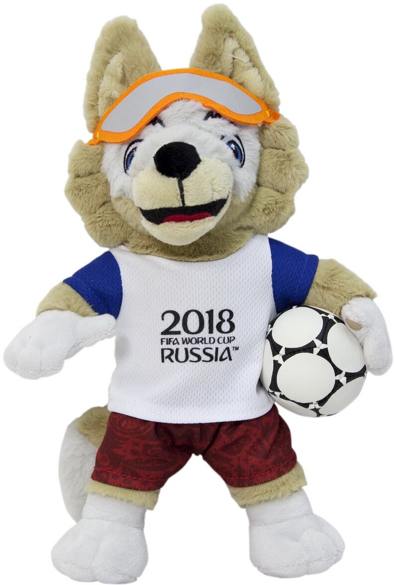 Мягкая игрушка Волк Забивака FIFA-2018