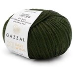 Пряжа Gazzal Baby Wool XL (Беби Вул XL) 5шт арт. 840 40% шерсть мериноса, 20% кашемир, 40%акрил 50г 100м - изображение