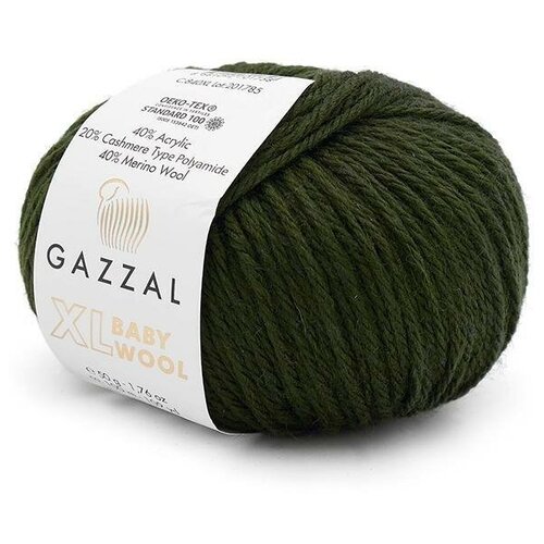 фото Пряжа gazzal baby wool xl, цвет 840, 5 шт.