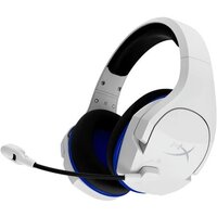 Гарнитура игровая HyperX Stinger Core Wireless PS5 (CS002-WA) белый/голубой (4P5J1AA)