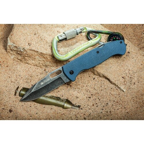 фото Складной нож ute 440c blackwash gray kizlyar supreme