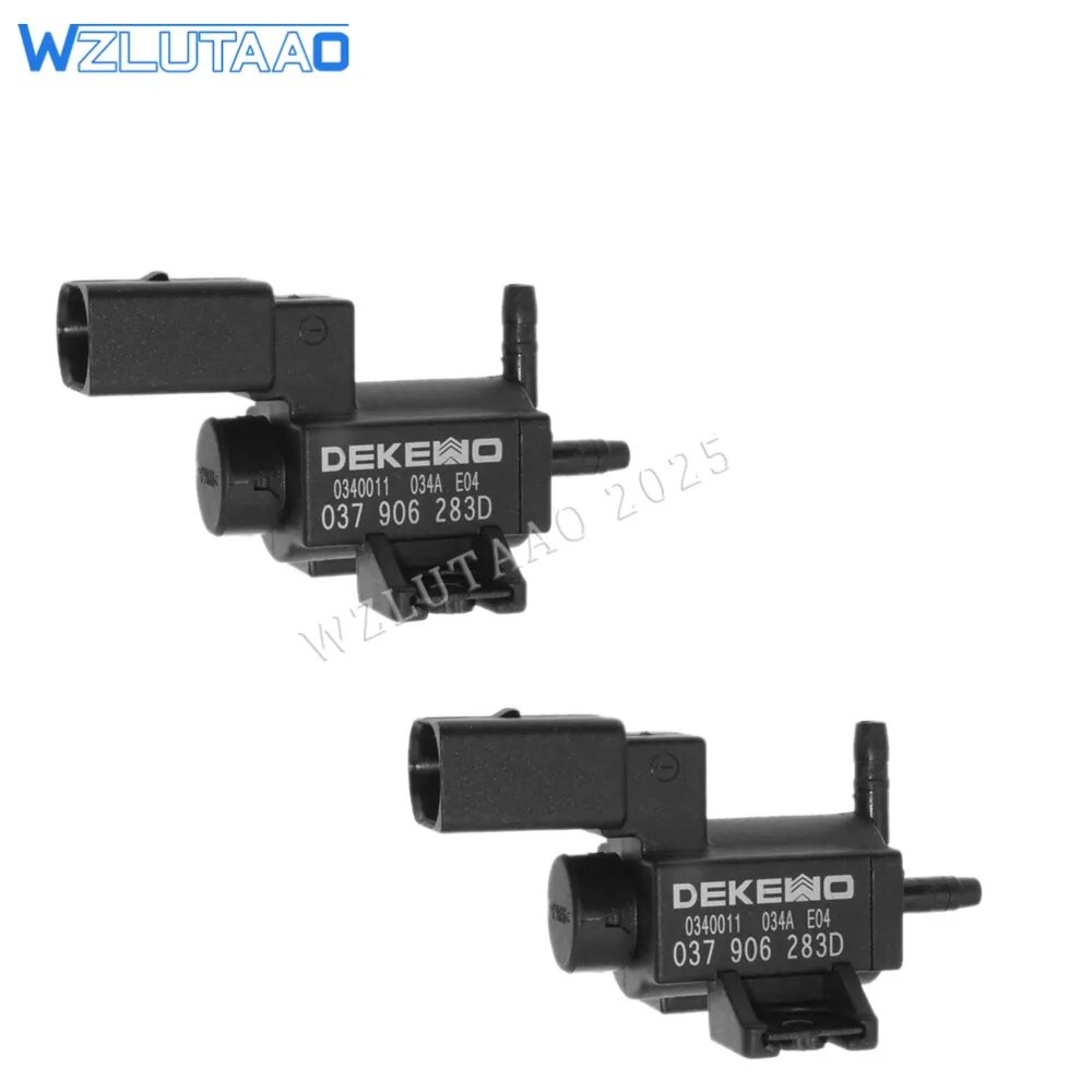 1/2 шт. Вакуумный соленоидный клапан 037906283D для Audi A3 A8 Q5 Q7 VW Phaeton Passat Beetle 2 Pcs