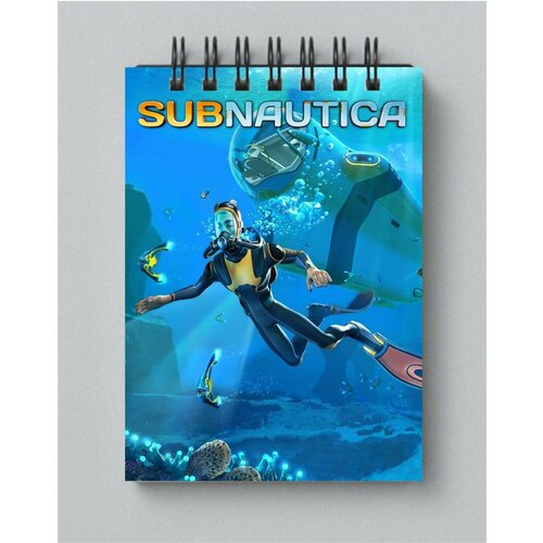 Блокнот Mewni-Shop принт А5 Subnautica, Сабнатика - 0002