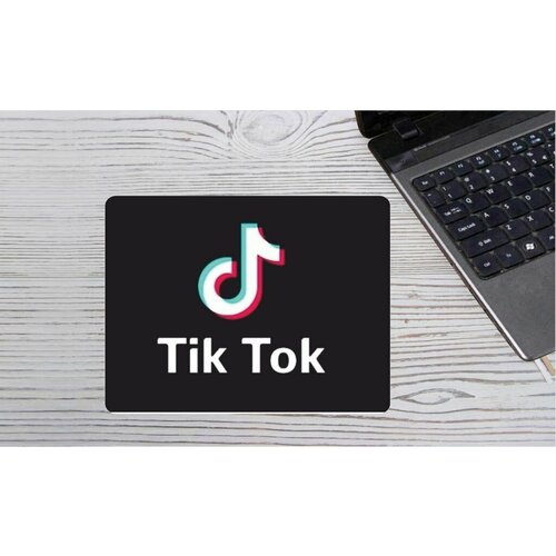 Коврик для мышки Tik-Tok, Тик-Ток №4 коврик для мышки tik tok тик ток 20