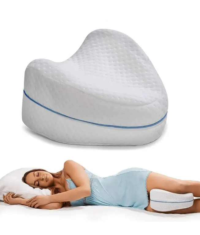 Анатомическая подушка для ног с эффектом памяти для комфортного сна - фотография № 3