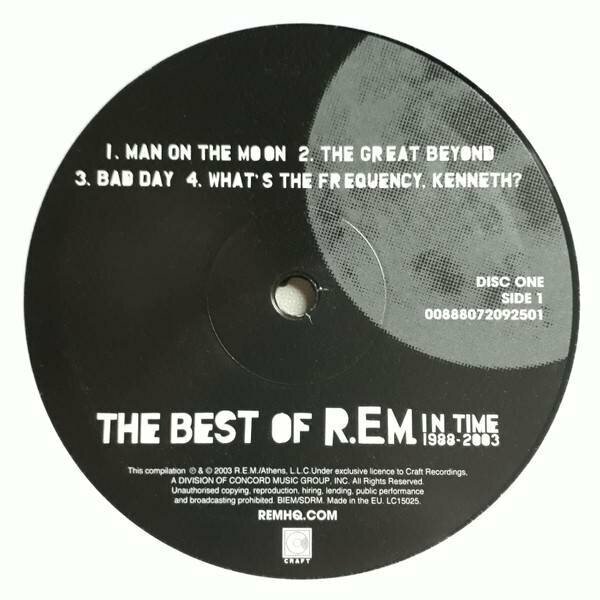 R.e.m. R.e.m. - In Time: The Best Of R.e.m. 1988-2003 (2 LP) Craft Recordings - фото №9