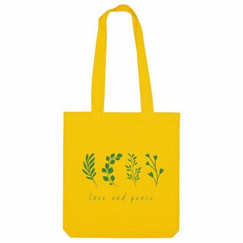 фото Сумка шоппер us basic, желтый