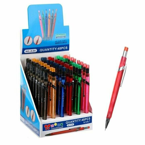 Карандаш автоматический 05 мм корпус треугольный тонированный 445₽