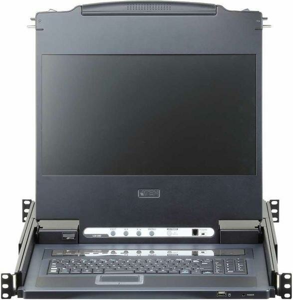 Коммутатор KVM/LCD USB DVI 17 8PT CL6708MW-ATA-RG ATEN