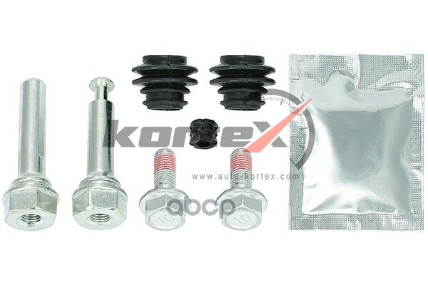 Ремкомплект направляющих заднего тормозного суппорта Kortex для Hyundai Ix35 / Kia Sportage 10- OEM 810078, D7156C, KBR318