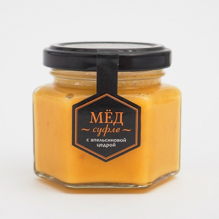 Мёд-суфле с апельсиновой цедрой, 150 гр - фотография № 2