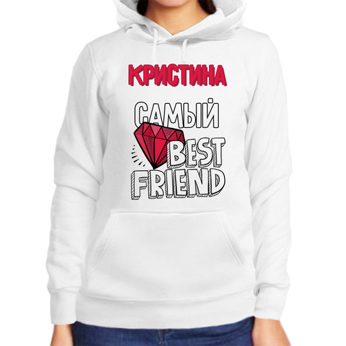 фото Худи, размер l, белый нет бренда