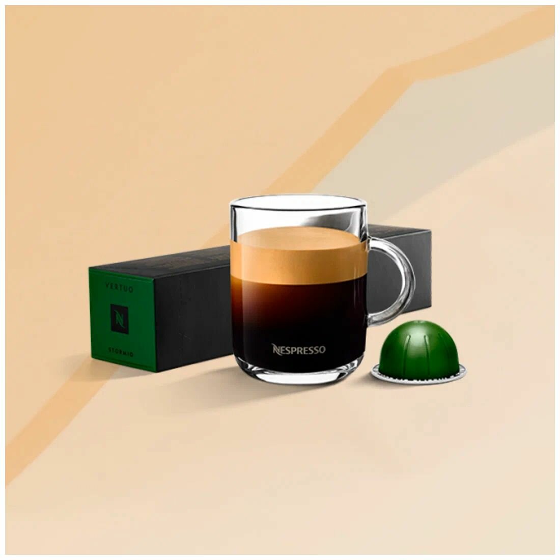 Кофе капсулы Nespresso Vertuo Stormio, 10 капсул в уп, 1 упаковка - фотография № 7