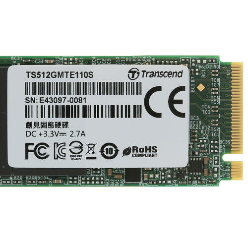 SSD накопитель Transcend 512ГБ, M.2 2280, PCIe 3.0 x4, NVMe, M.2 - фото №18