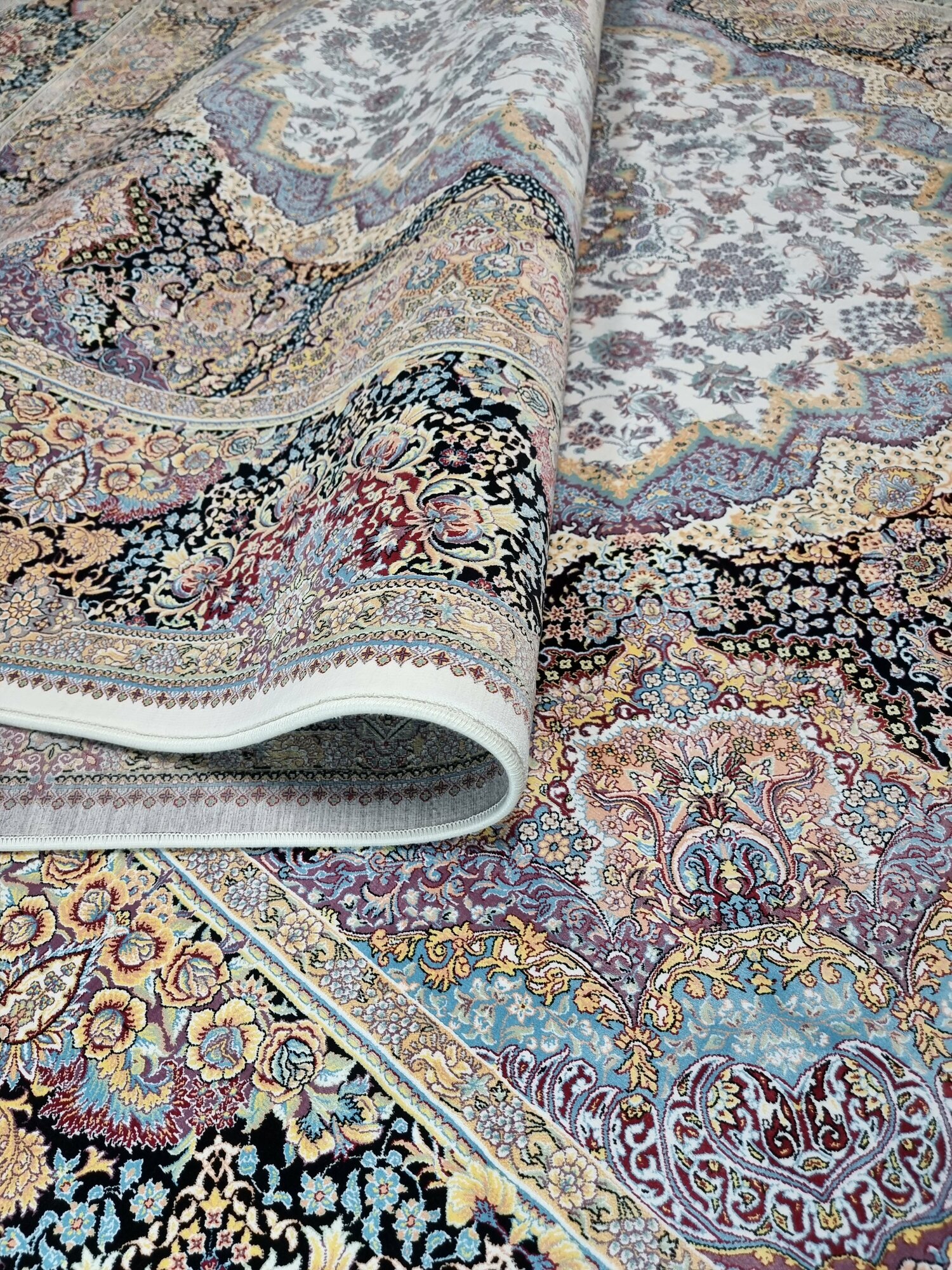 Персидский ковер Farrahi Carpet, Иран, размер 2х3 м - фотография № 5