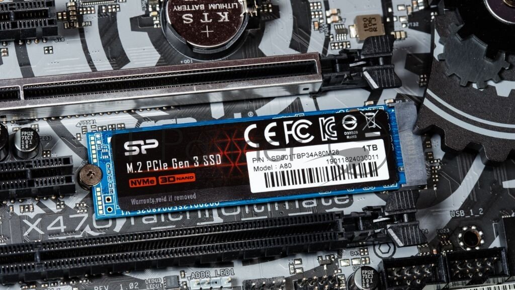 SSD накопитель SILICON POWER M-Series 1Тб, M.2 2280, PCI-E x4, NVMe - фото №10