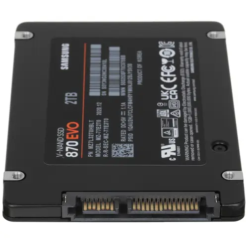 SSD накопитель SAMSUNG 870 EVO 2ТБ, 2.5", SATA III - фото №17