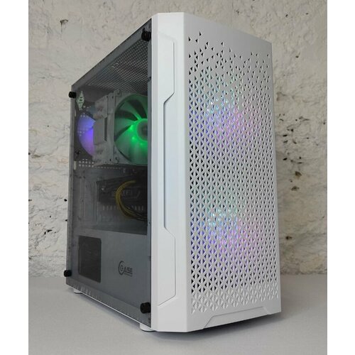 Игровой компьютер / системный блок Bunker Intel i5 12400f RTX 2060 super (8gb) DDR4 16gb ssd 1Tb Powercase Mistral Micro Z3W Mesh LED компьютерный корпус powercase mistral micro z3w mesh led белый