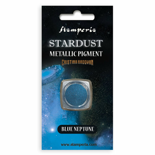 Красящий пигмент порошок Stardust Pigment голубой STAMPERIA KAPRB06