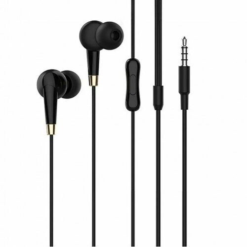 Гарнитура HOCO M58 Наушники микрофон Кнопка ответа 12м 35 mm jack Black 57500₽