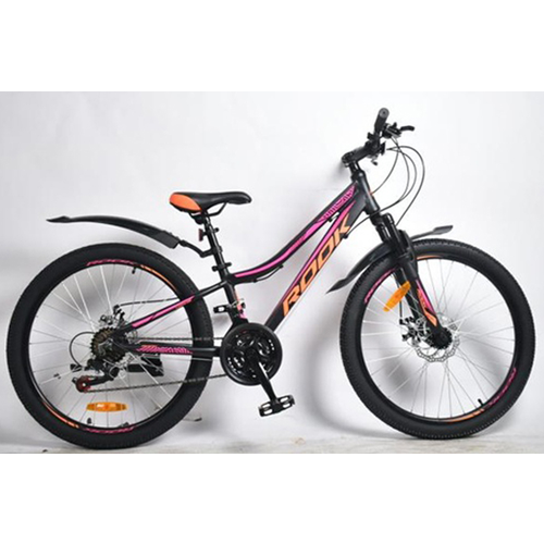 Rook 26 MА260DW, черный/розовый велосипед rook tf r700 bb 27 5 черно синий
