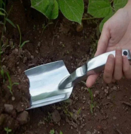 фото Совок садовый нержавеющая сталь 23 см