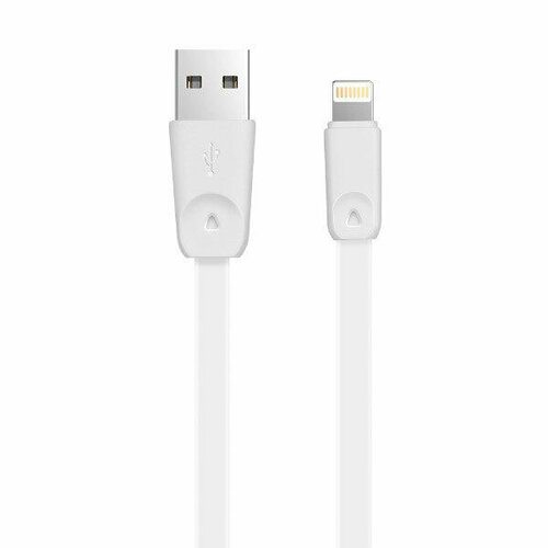 Плоский кабель для iPhone iPad iPod, X9 Rapid Lightning Cable, белый кабель для iphone hoco u40a magnetic adsorption lightning charging cable 1м серый со съемным разъемом