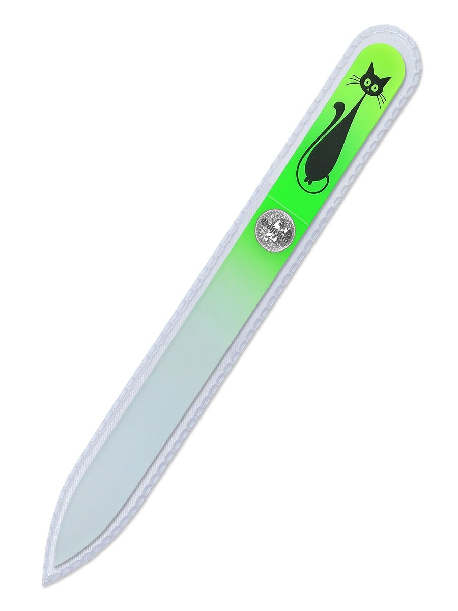 Пилка для ногтей BOHEMIA Czech Glass Nail Files стеклянная 135мм