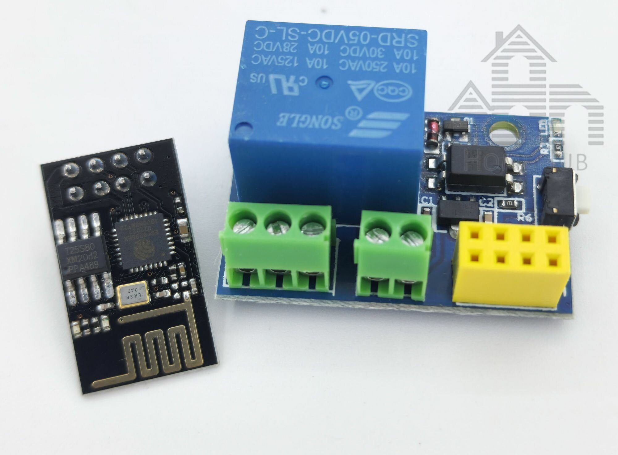 Arduino Wi-Fi реле на 1 канал ESP8266 esp01s, 5V