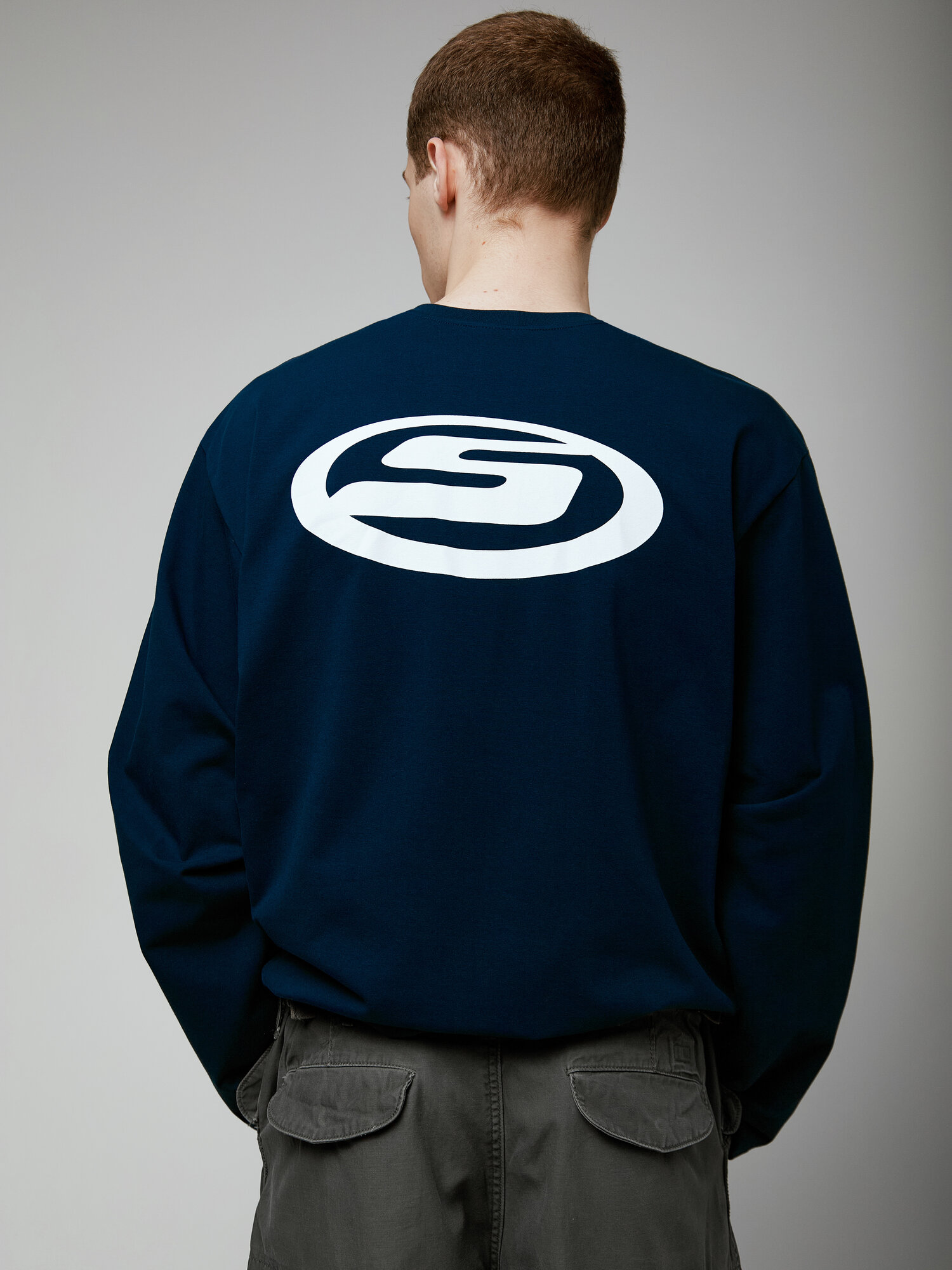 Лонгслив Setner, размер XXL, , темно-синий