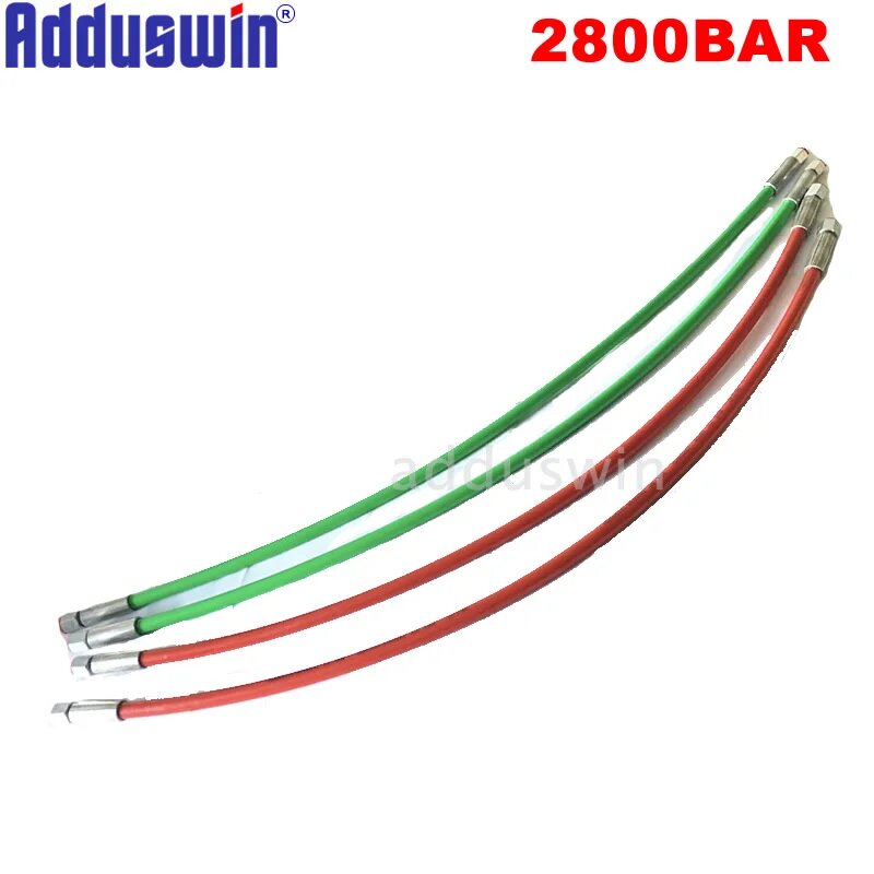 Труба common rail высокого давления, 50/65/75/95 см, 2800 бар, испытательный стенд common rail, запасная часть насоса common rail, Red 2800bar M14-M14, 65cm length