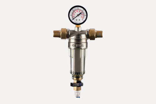 Изображение товара Фильтр магистральный Гейзер Бастион 7508165233, очистка холодной воды от механических примесей, 32676