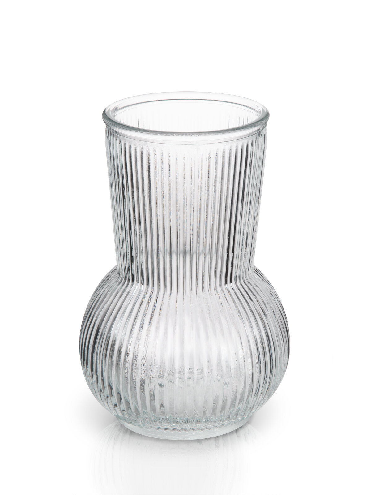 фото Ваза для цветов, стеклянная, 19х11,5 см, серия Floral, PERFECTO LINEA