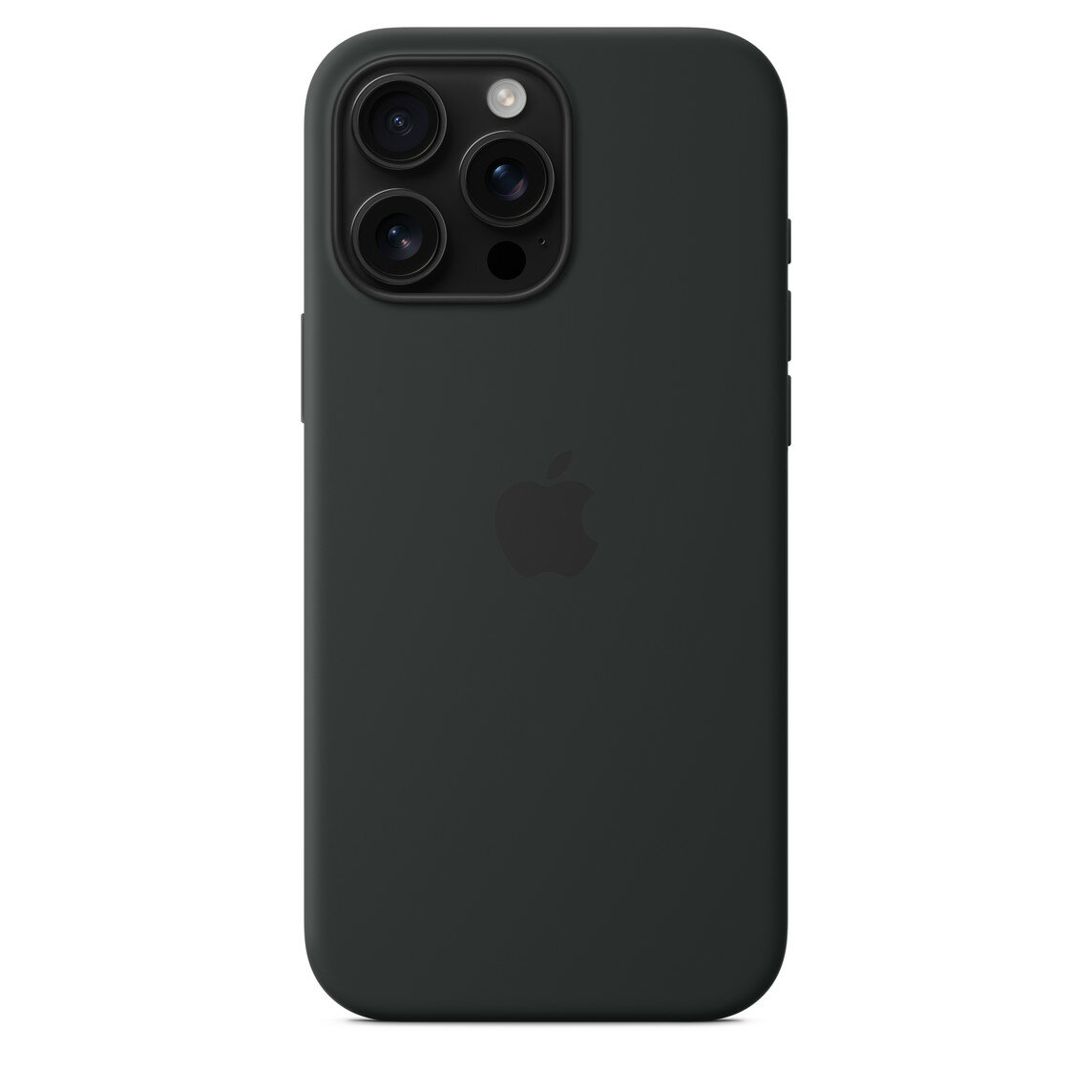 Чехол Apple iPhone 16 Pro Silicone Case with MagSafe - Black (MYYJ3) — фото 1