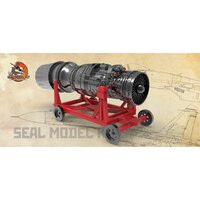 Smk48024 Двигатель АЛ-31Ф на тележке