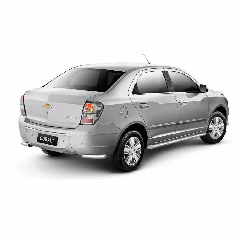 Защита порогов Ø38мм (НПС) CHEVROLET Cobalt 2019-