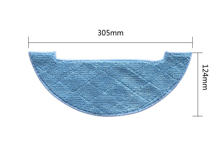 Тряпки для робота пылесоса V8 V8s X750 X800 V80, 2 шт