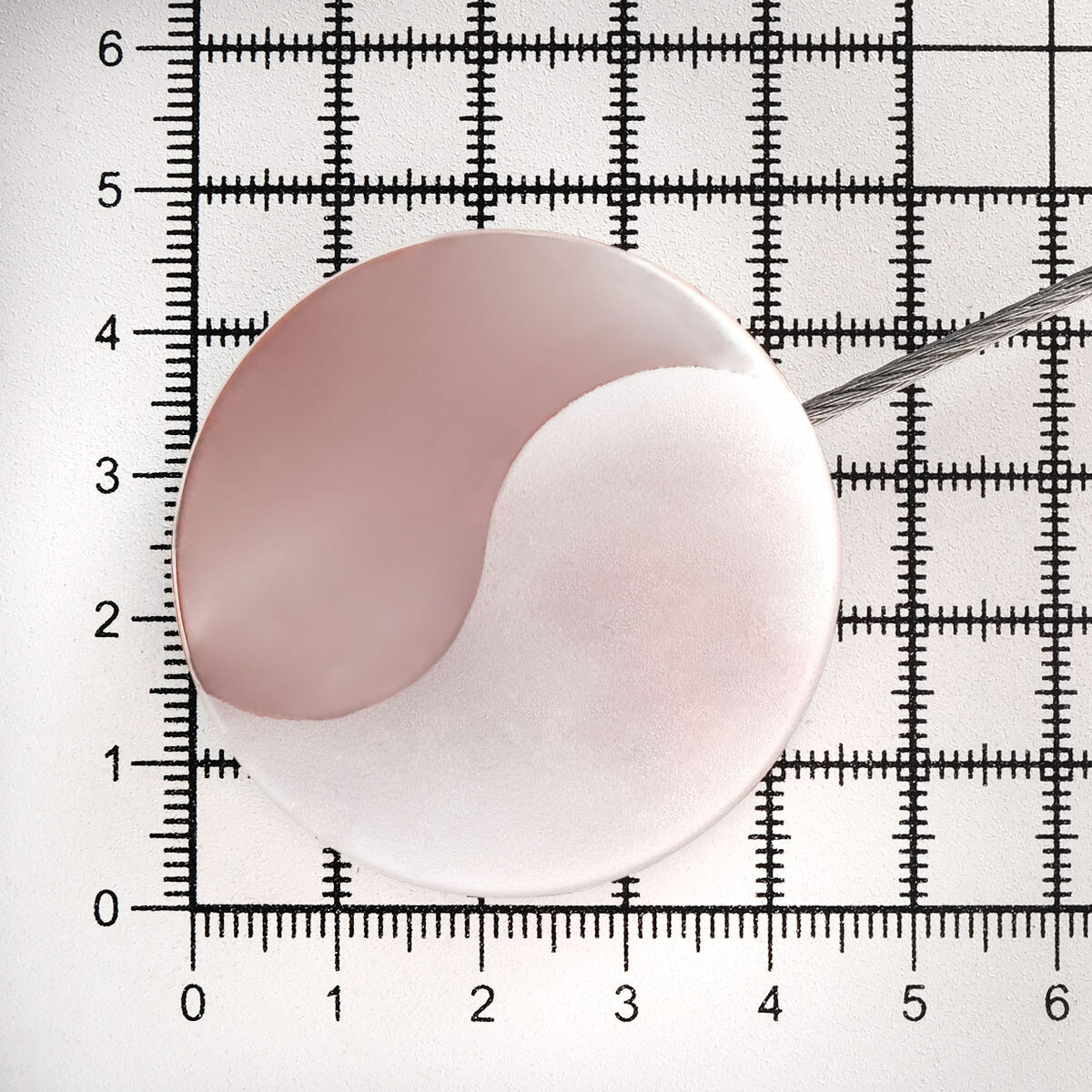 Подхват для штор магнитный, диаметр 4,5 см, длина троса 30 см, SmolTex (5М) — фото 1