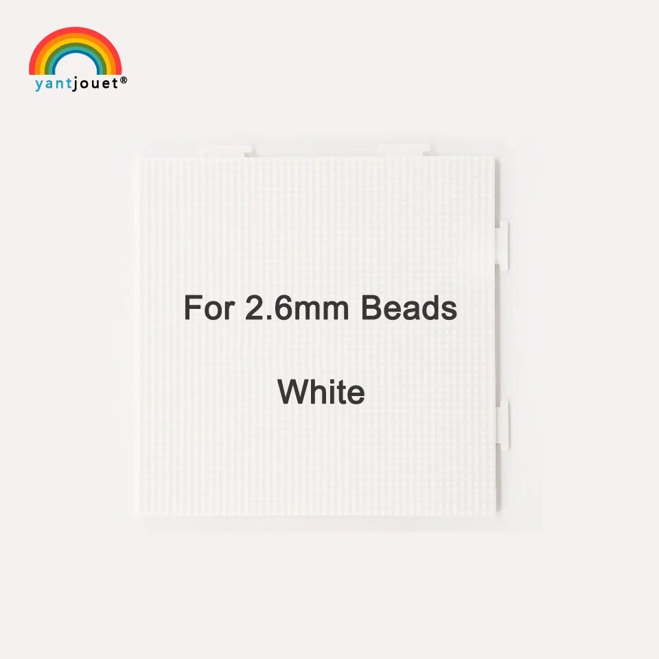 YantJouet набор белых бусин для pegboard 2.6 мм 10 шт 10 pcs