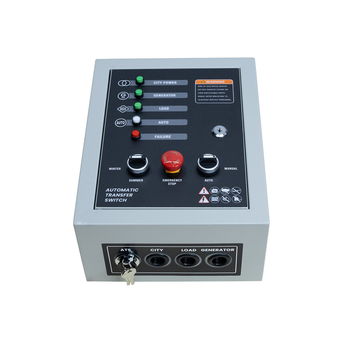 Блок автоматического ввода резерва (АВР) 1-фазный для бензиновых 1-фазных генераторов