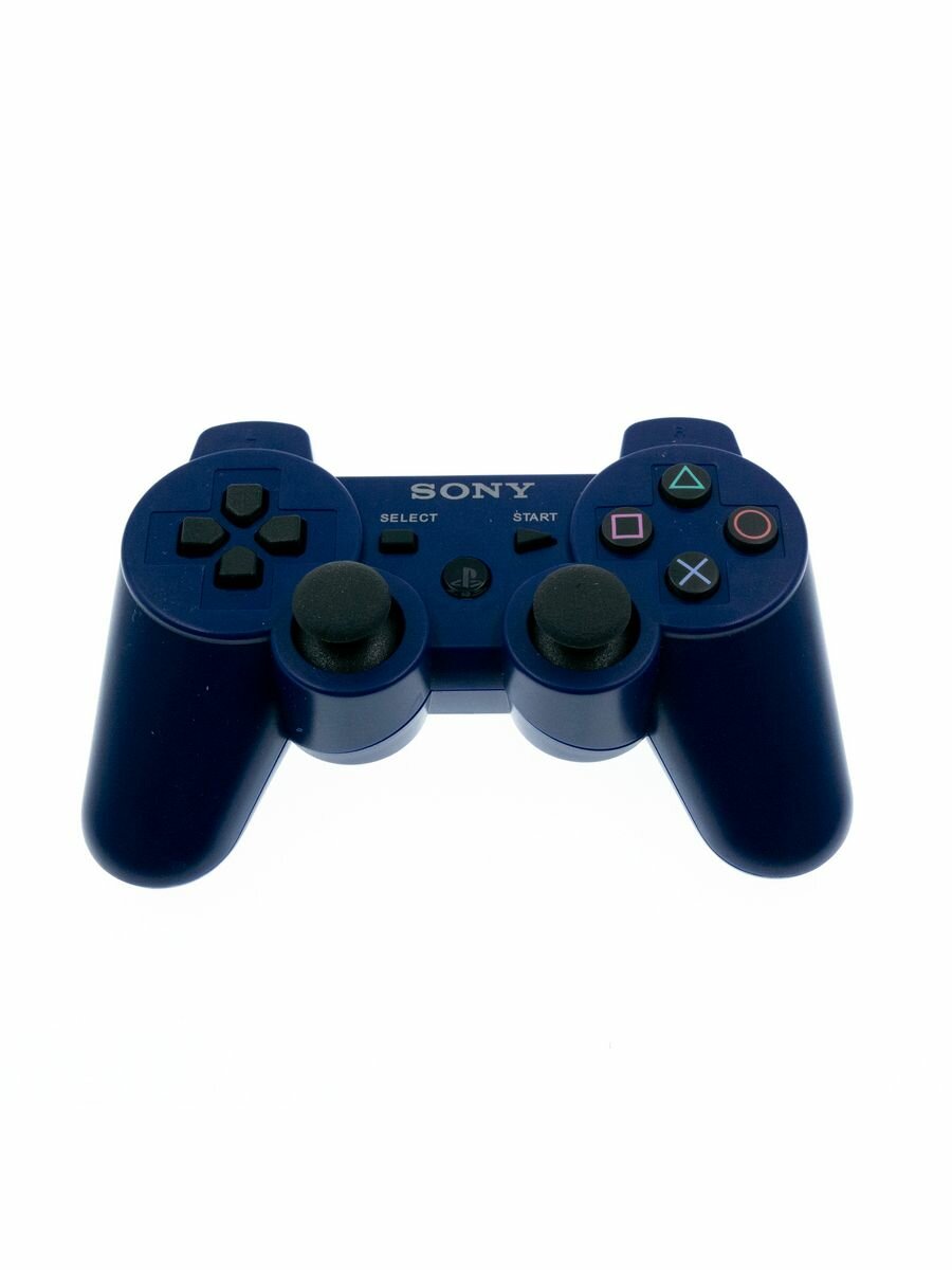Игровой беспроводной геймпад для PS3 Bluetooth синий