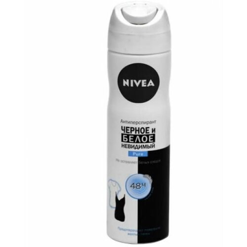 Nivea Дезодорант спрей Пур Невидимая защита, 150мл, 2 шт дезодорант спрей nivea дезодорант антиперспирант шариковый невидимая защита