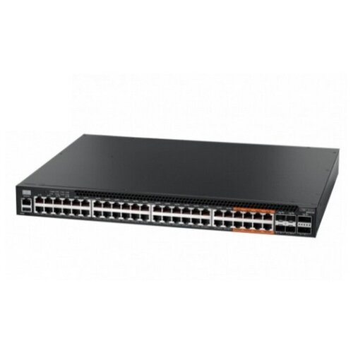 Коммутатор Edge-corE 4610-54P-O-AC-Fv1 коммутатор huawei s3700 28tp ei ac 02352344 24 ethernet 10 100 ports 2 gig sfp and 2 dual purpose 10 100 1000 or sfp ac 110 220v