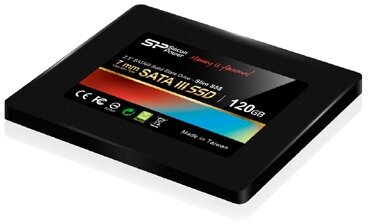 Накопитель SSD 2.5' Silicon Power SP120GBSS3S55S25 Slim S55 120GB Phison PS3108 SATA 6Gb/s 550/420MB/s MTBF 1.5M 7mm