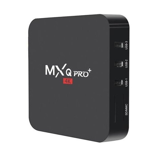 ТВ-приставка MXQ Pro+ 4K, черный