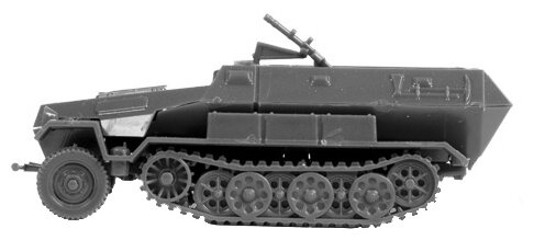 ZVEZDA Немецкий бронетранспортер Sd.Ktz.251/1 Ausf.B "Ханомаг" (6127) 1:100