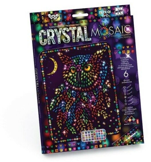 Набор креативного творчества Crystal Mosaic Сова