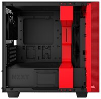 Компьютерный корпус NZXT H400i Black/red