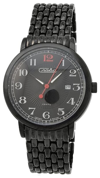 Часы наручные кварцевые "Слава" 1414712/2115-100